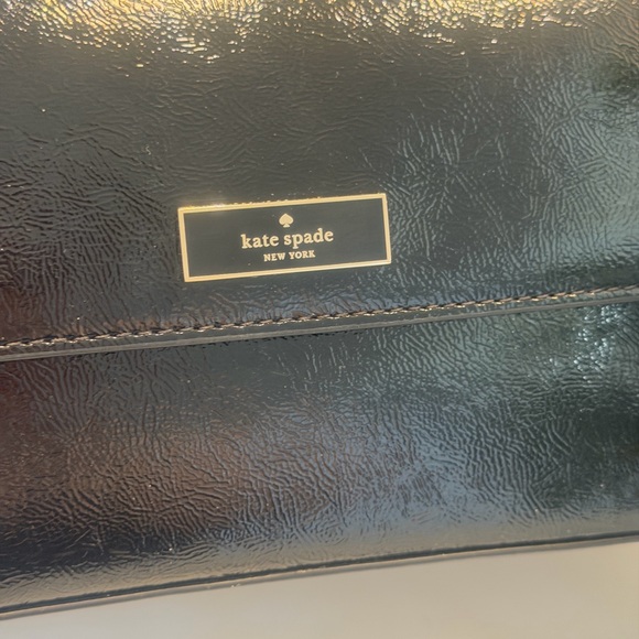Kate Spade Shiny Black Clutch - Picture 14 of 16